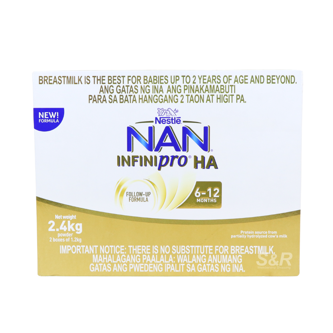 Nestle NAN Infipro HA 6 to 12 months old 2.4kg